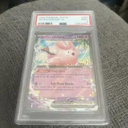 2025 Pokemon Lillie’s Clefairy EX PSA 9 Mint Journey Together Card - Image 1