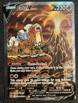 3 Card Lot Pokemon Suicune V GG38, Entei V GG36, Raikou V GG41 Crown Zenith NM - Image 4