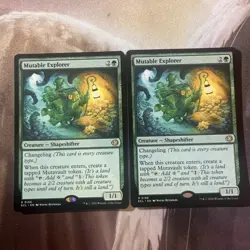 MTG / Mutable Explorer X 2 / Nm & Never Played - Image 1