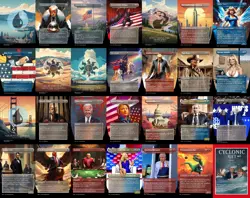 FOILED VERSION Donald Trump - Digital Altered Commander Deck Magic The Gathering - Image 2