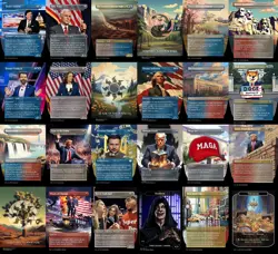 FOILED VERSION Donald Trump - Digital Altered Commander Deck Magic The Gathering - Image 3