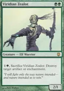 Viridian Zealot NM, English MTG Darksteel - Image 1