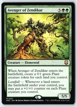Avenger of Zendikar - Commander Modern Horizons 3 - MTG - Magic - Near Mint - Image 1