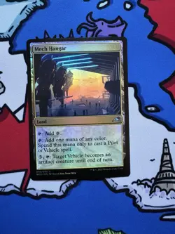 Mech Hangar x1 Mtg Foil Kamigawa: Neon Dynasty - Image 1