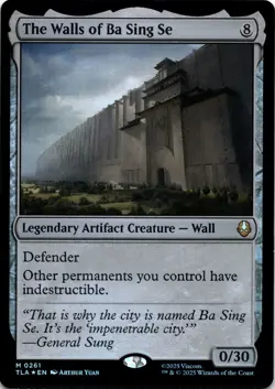 The Walls of Ba Sing Se FOIL Avatar: The Last Airbender Magic MTG NM - Image 1