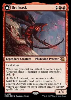 MTG Urabrask // The Great Work March of the Machine 169 - Image 1