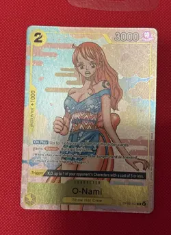 O-Nami (Event Pack Vol. 5) OP06-101 One Piece Promotion Cards Foil LP Alt Art 🔥 - Image 1