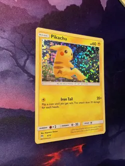 Pikachu 6/12 McDonalds 2019 Holo Promo Pokemon Card TCG - Image 2