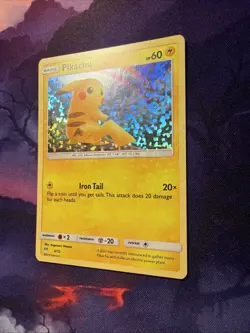 Pikachu 6/12 McDonalds 2019 Holo Promo Pokemon Card TCG - Image 3