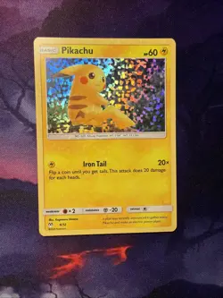 Pikachu 6/12 McDonalds 2019 Holo Promo Pokemon Card TCG - Image 4