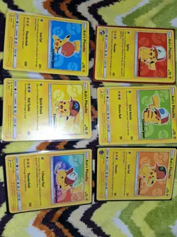 Pokemon TCG I Choose You Black Star Promo NM Condition Complete Set - Image 1