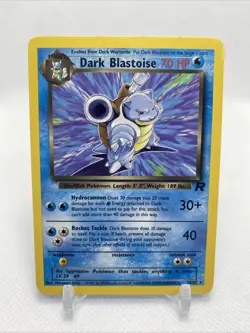 NON - Holo 2000 Pokemon TCG Dark Blastoise 20/82 - Team Rocket - - Image 1