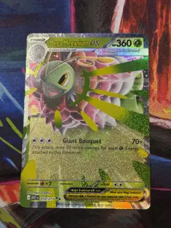 Ascended Heroes Mega Meganium Ex #010/217 Double Rare Pokemon Card NM Near Mint - Image 1