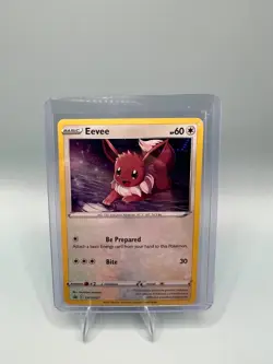 Eevee SWSH127 Sword & Shield Black Star Promo Cosmos Holo Pokemon TCG - NM - Image 1