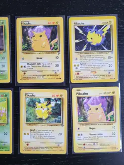 Pokemon Karten Sammlung Starter Schiggy Glutexo Glumanda Pikachu - Exc-Near Mint - Image 4