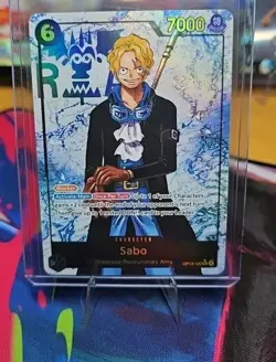 Sabo OP13-120 (Alt Art) One Piece Carry On His Will TCG NM English OP13 - Image 1