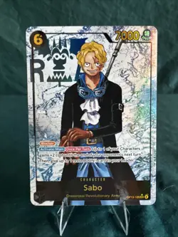 Sabo OP13-120 (Alt Art) One Piece Carry On His Will TCG NM English OP13 - Image 1