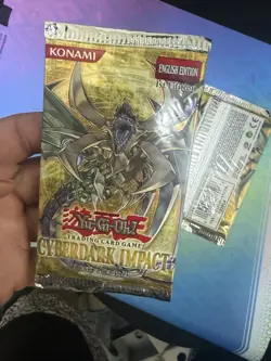 Yu-Gi-Oh! Cyberdark Impact 1st Edition Booster Pack 3 Packs Lot Vintage Rare - Image 5