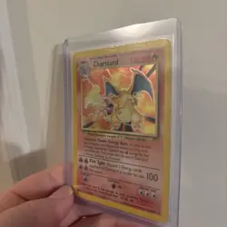 Pokemon TCG Charizard 4/102 Holographic Rare 1999 Base Set - Image 4