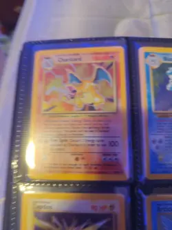 Pokemon TCG 1999 Base Set Charizard 4/102 Holo Rare Unlimited Holographic - Image 1