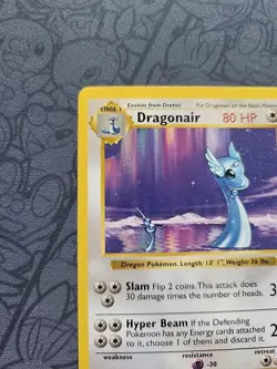 Pokemon: Dragonair Shadowless #018/102 Rare Base Set 1999 WOTC Vintage -LP - J56 - Image 4