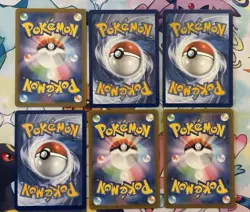 Pokemon Illustration Rare Lot Of 6 (JP And English) NM Connecting Art In 2 Cards - Image 2