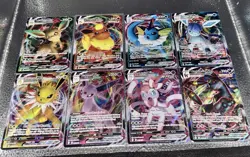 Evolving Skies Eeveelution VMax Complete Set 8 Card Lot - Pokemon TCG - Image 1