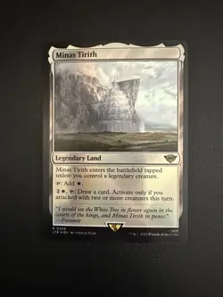 Minas Tirith Foil - Near Mint, #256 The Lord of the Rings MTG - Image 1