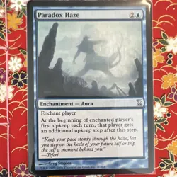 Paradox Haze Time Spiral Regular Enchantment Aura Blue Uncommon 71 - Image 1