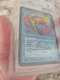 MTG Alpha Lord Of Atlantis Gem Mint 9 Beckett! - Image 3