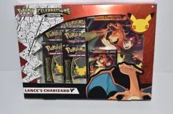 Pokemon Celebrations Collection - Lance's Charizard V - New Sealed (PJP4) - Image 1
