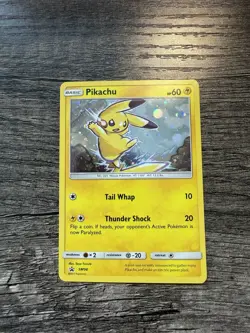 Pokemon (Sun & Moon) Pikachu Holo SM98 Black Star Promo 2017 Card LP - Image 1