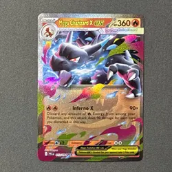 Pokemon TCG Phantasmal Flames Mega Charizard X EX 013/094 Double Rare - Image 1