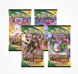 Pokemon TCG Evolving Skies Booster Pack SWSH English Factory Sealed - Random Art - Image 1