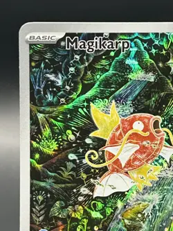 Pokemon Magikarp Sv02: Paldea Evolved Holo illustration Rare 203/193 - Image 3