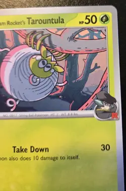 Team Rocket's Tarountula 019/182 Common Scarlet & Violet Destined Rivals Pokemon - Image 3