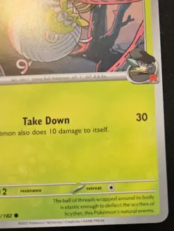 Team Rocket's Tarountula 019/182 Common Scarlet & Violet Destined Rivals Pokemon - Image 5