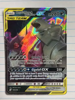 Sm-Unified Minds Mega Sableye Tyranitar GX Holo Card 126/236 Near Mint Condition - Image 2
