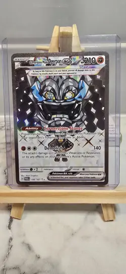 Pokemon TCG - Cornerstone Mask Ogerpon Ex #199/167 - Twilight Masquerade - NM/M - Image 1