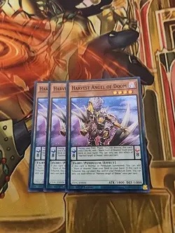 3X Harvest Angel of Doom - CYAC-EN026 - Super Rare 1st Ed NM Yugioh - Image 1