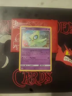 Pokemon TCG Sun And Moon Promos "Celebi" SM224 Cosmos HOLO RARE NM - Image 1