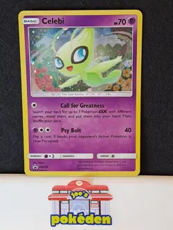 Celebi Sm224 Sun & Moon Black Star Promo - Pokemon TCG - NM - Image 1