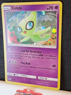 Celebi Sm224 Sun & Moon Black Star Promo - Pokemon TCG - NM - Image 2