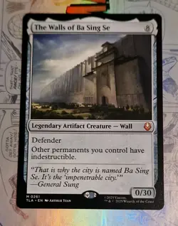 mtg Avatar: The Last Airbender - The Walls of Ba Sing Se Mythic rare M 0261 - Image 1