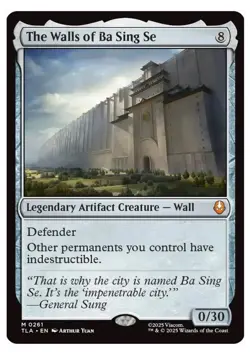 The Walls of Ba Sing Se - NON FOIL Avatar: The Last Airbender - TLA M 0261 - Image 1