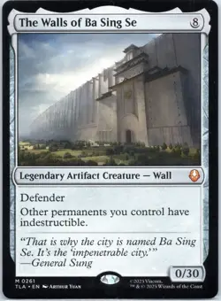 The Walls of Ba Sing Se MTG MKM Mythic - M 0261 - NM - Fast Shipping - Image 1