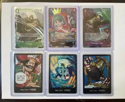 One Piece TCG- ALT Art 3 Card Lot & 3 Foil Don Cards (English) - Image 1