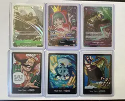 One Piece TCG- ALT Art 3 Card Lot & 3 Foil Don Cards (English) - Image 2