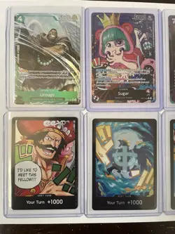 One Piece TCG- ALT Art 3 Card Lot & 3 Foil Don Cards (English) - Image 3