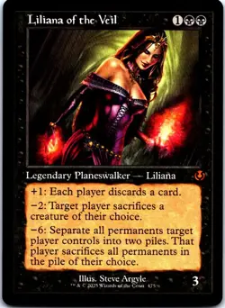 Liliana of the Veil (Retro Frame) M Innistrad Remastered 475 NM NM-LP - Image 1